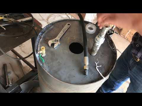 Handmade DIY steam engine successfully tested