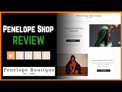 Penelope Shop Review - is Penelope Legit or Scam?