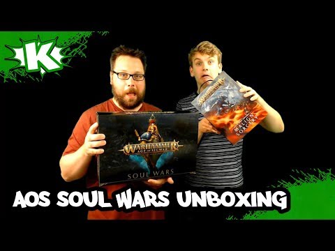 Age of Sigmar 2nd Edition Soulwars Unboxing