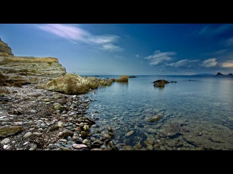 Underwater. The most crystalline marine waters on the planet. 4K ultra HD. Carolina, Aguilas.