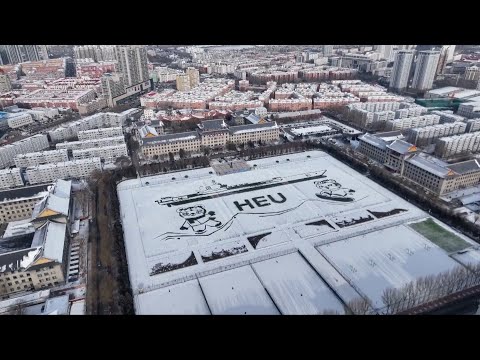 University in NE China welcomes Asian Winter Games in unique way