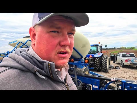 CORN PLANTING STRUGGLES & DRAINAGE TRIUMPHS