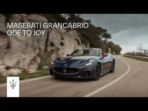 The all-new Maserati GranCabrio. Our Ode to Joy.