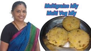 Multigrain Idly/Multi Veg Idly/Without Carbohydrates/Paruppu Idly/Idly Varieties/Tiffen varieties