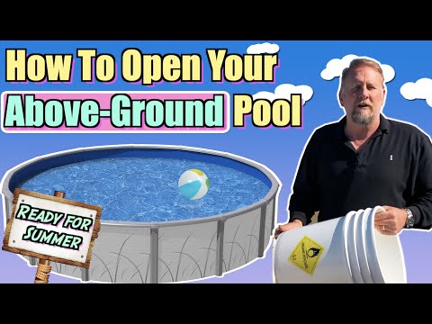 How to Open your Above Ground Swimming Pool for the Summer