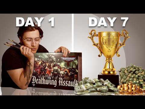 I spent 24 hours painting my 40k army… and won best in show?!