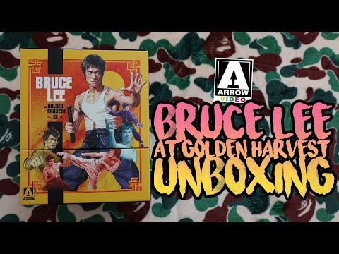 Bruce Lee at Golden Harvest Boxset Unboxing