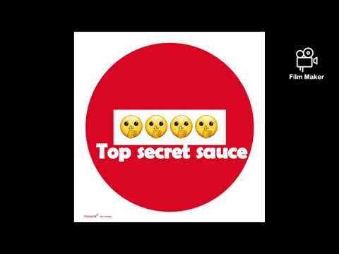 TOP SECRET SAUCE