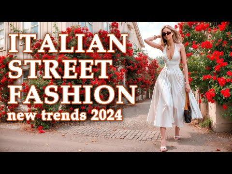 ITALIAN STREET FASHION 2024:The latest FASHION TRENDS ⛺ #venice2024 #italianstreetstyle #trends2024