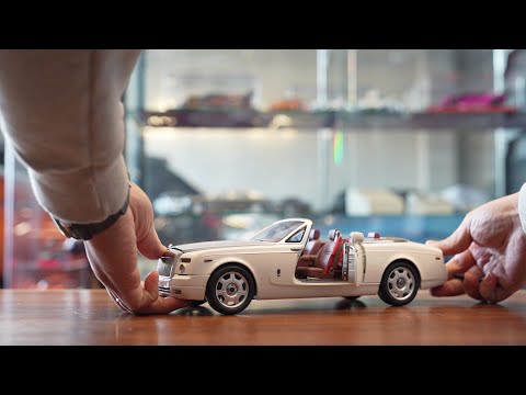 Rolls Royce Phantom Drophead Coupe 1:18 diecast by Kyosho model car[ASMR]