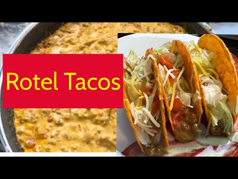 Rotel Tacos Recipe! TikTok Tacos / I finally made the viral Rotel Tacos! I Was Surprised