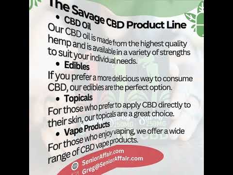 Discover the Exquisite World of Savage CBD: Unveiling a Premium Product Line