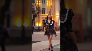 Russian beautiful girl street style #shorts #short #trending #trendingshorts #streetstyle #viral