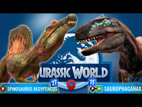 Ultimate Dino Tag Team: Saurophaganax & Spinosaurus Aegyptiacus!