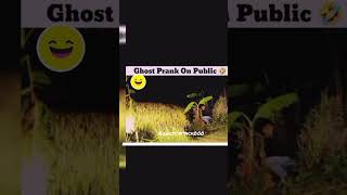 ghost prank on public #ghostattack #shortvideos #youtubeshorts #viral