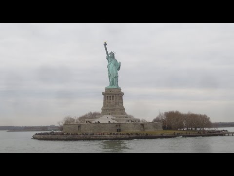 STATUE OF LIBERTY, MEMORIAL POOL & BROOKLYN BRIDGE! [01.12.14 - DAY 1431]