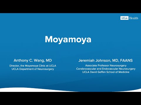 Moyamoya | Anthony C. Wang, MD, UCLA Moyamoya Program |UCLA Health