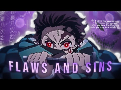 「Flaws And Sins💜」Demon Slayer「AMV/EDIT」(+Free Project File)