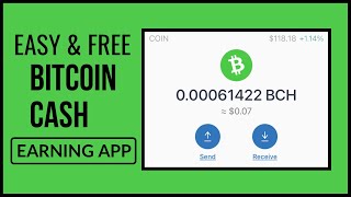 Earn Free Bitcoin Cash (BCH) Every Minute On This App! (Pays To Any Wallet)+Trx Giveaway!