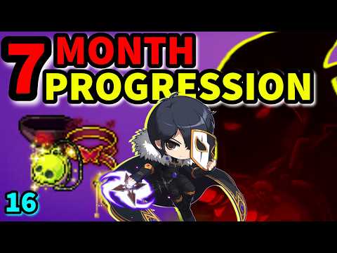 7 Month Progression Review + Future Plans | MapleStory Night Walker Progression Series Ep. 16