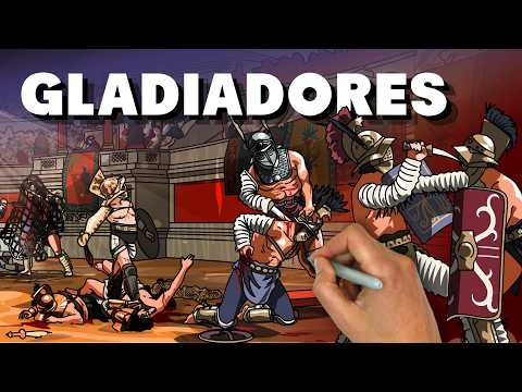 Gladiadores en la Antigua Roma (la verdadera historia)