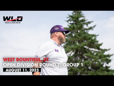 2023 World long Drive West Bountiful, UT | Open Division Round 1, Group 1