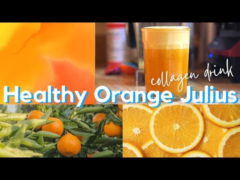 Healthy Orange Julius recipe - Collagen drink