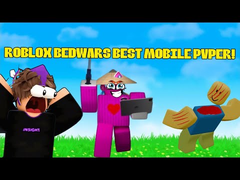 ROBLOX BEDWARS BEST MOBILE PVPER!