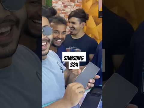 Samsung S24 unboxing Gym boy