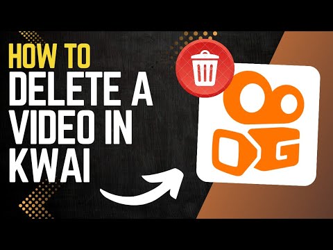 How to DELETE a VIDEO in KWAI