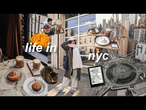 life in nyc // cafe days & wine night, cat jelly, Lunar New Year festivities, meeting Mark Tuan