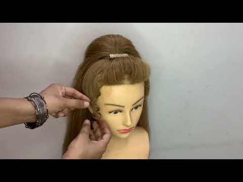 Beautiful Party Hairstyle | Cute Hairstyles | High Ponytail Hair style