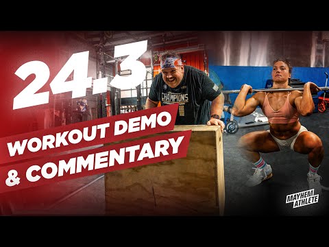 24.3 *ALL FITNESS LEVELS* // CrossFit Open LIVE Demo & Commentary