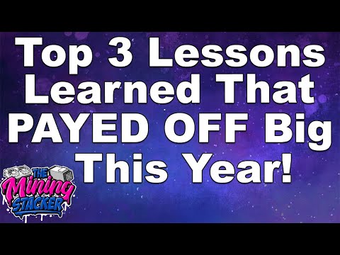 TOP 3 Lessons Learned This Bear Market That Made A HUGE Difference As A Crypto Miner and Investor