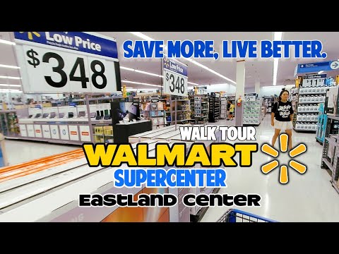 Shopping at Walmart Supercenter in the City of West Covina