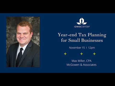 Small Business Essential: Year-end Tax Planning for Small Businesses