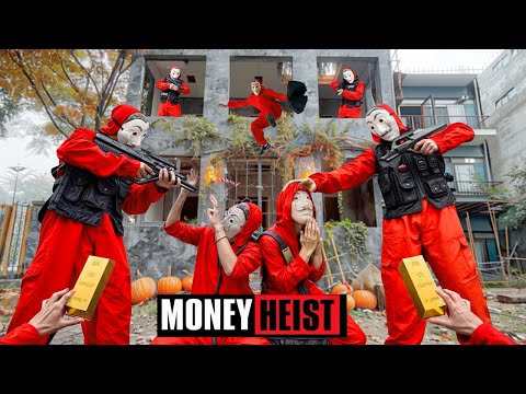 PARKOUR VS MONEY HEIST: Police betray, kill to silence and help bad guys escape | Epic POV