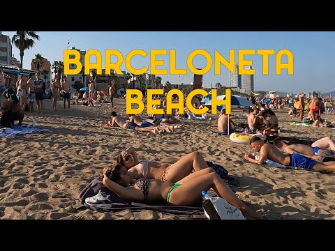 Barcelona - Barceloneta Beach Walking tour in August - Spain