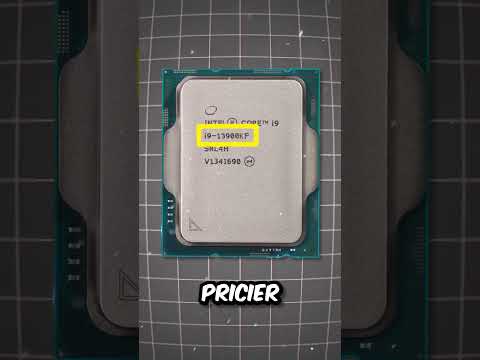 Intel K vs KF vs F CPUs: What’s the Difference? #gaming #intel #pc#cpu