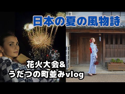 念願だったオーダーメイドの浴衣を着て花火大会に行きました！