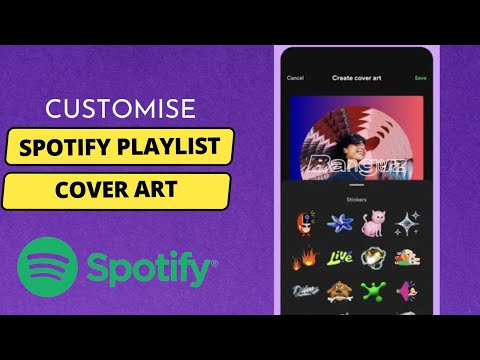 How to Customise your own Spotify Playlist Cover Art - New Update