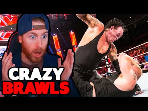 CRAZIEST WWE BRAWLS EVER