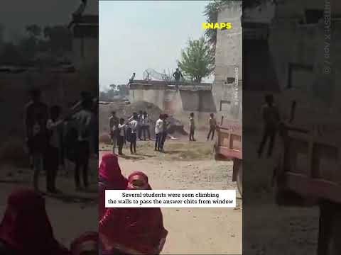 A video of students climbing the school wall is going viral!