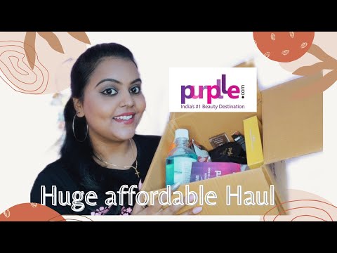 *Huge* Purple Haul|Makeup, skicare, Bodycare💄 Gorgeous Gullu