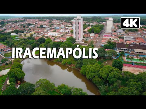 IRACEMÁPOLIS VISTO DE CIMA | 4K