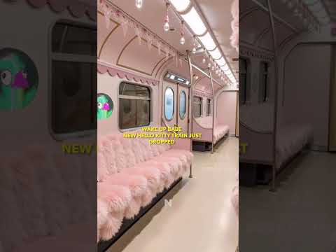 Japan Just Dropped The Hello Kitty Train