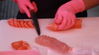 Taiwan super popular sashimi Wan Nan 台中超人気生魚片丸南 타이중 초인기 생어회 완남 台中超人氣生魚片丸南