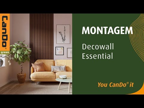 CanDo green Decowall Essential - Montagem PT