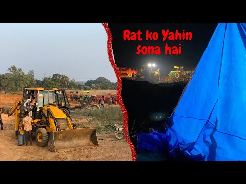 Pond Opening | JCB 3DX, John Deere, Mahindra | Camping | Cooking