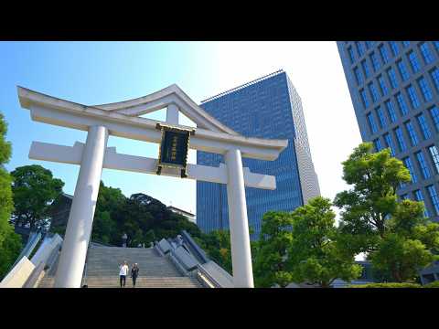 Tokyo [8K HDR] A walk starting from Tameike Sanno Station